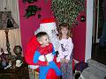 Keely & Grant with Santa